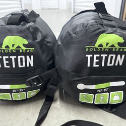 Teton Sleeping Bags - Never Used