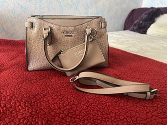 Mauve Guess Bag 