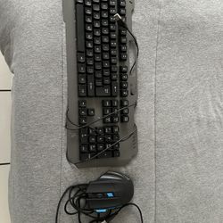 Light up Gaming Keyboard And Mouse 