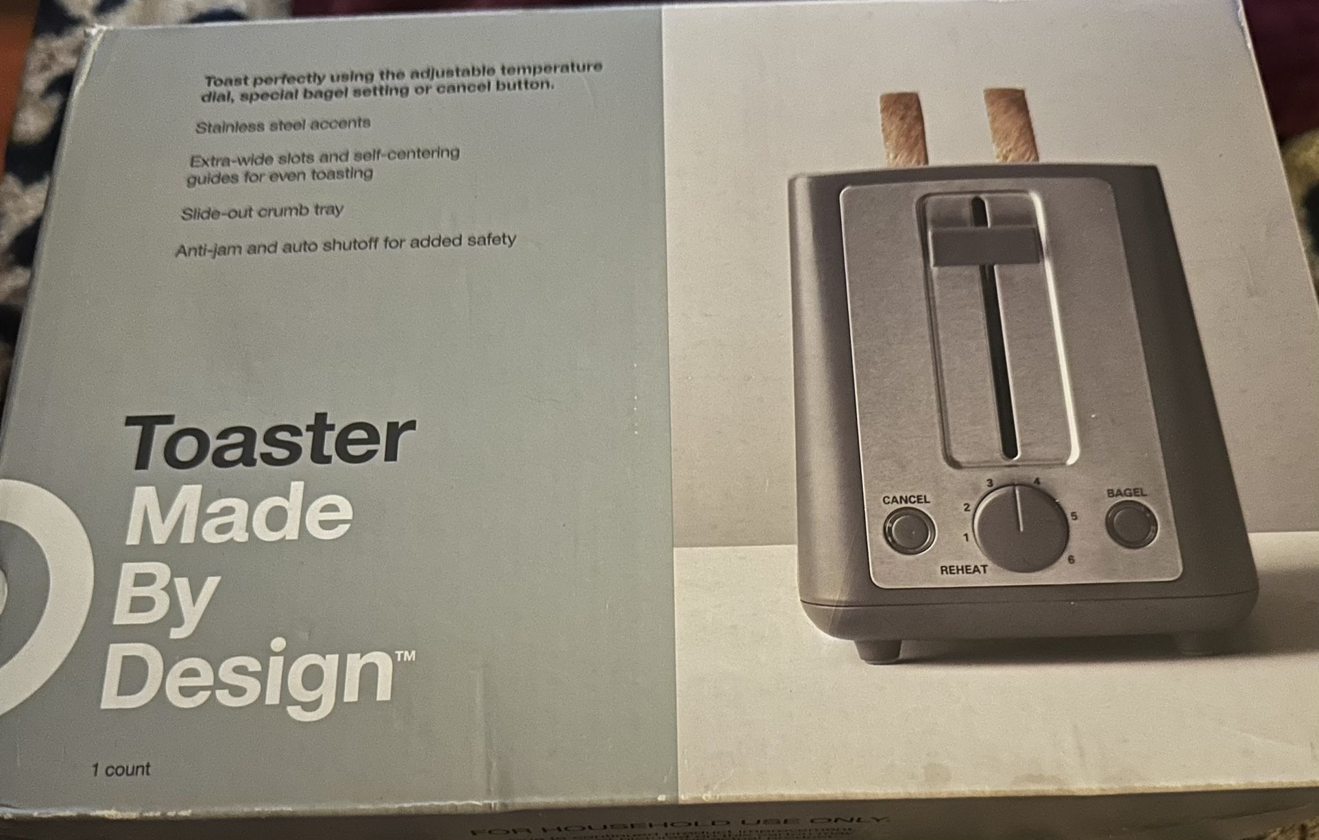 Stainless Steel Toaster 