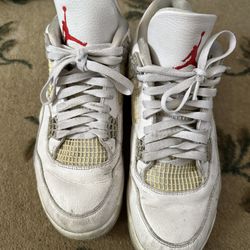 (NEED GONE) WHITE OREO JODAN 4 10.5