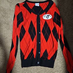 DC Comics Harley Quinn Cardigan Sweater