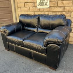 Leather Couch 