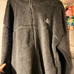 Nike x ACG collab wool fur sweater
