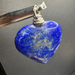 Lapis Lazuli Heart Pendant