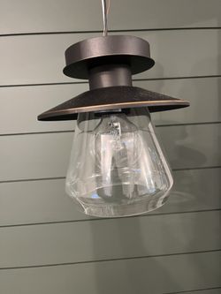 Oil Rubbed Bronze Semi-Flush Hanging Light