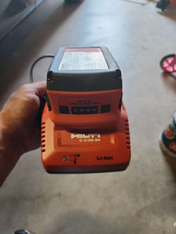 Hilti battery and charger