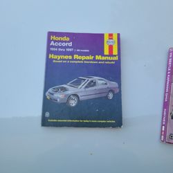 Honda Accord Repair Manual 94 To 97 Book