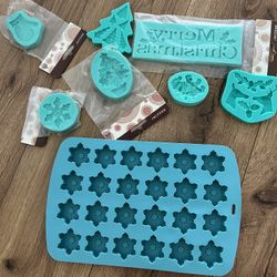 Fondant Molds- Christmas Theme