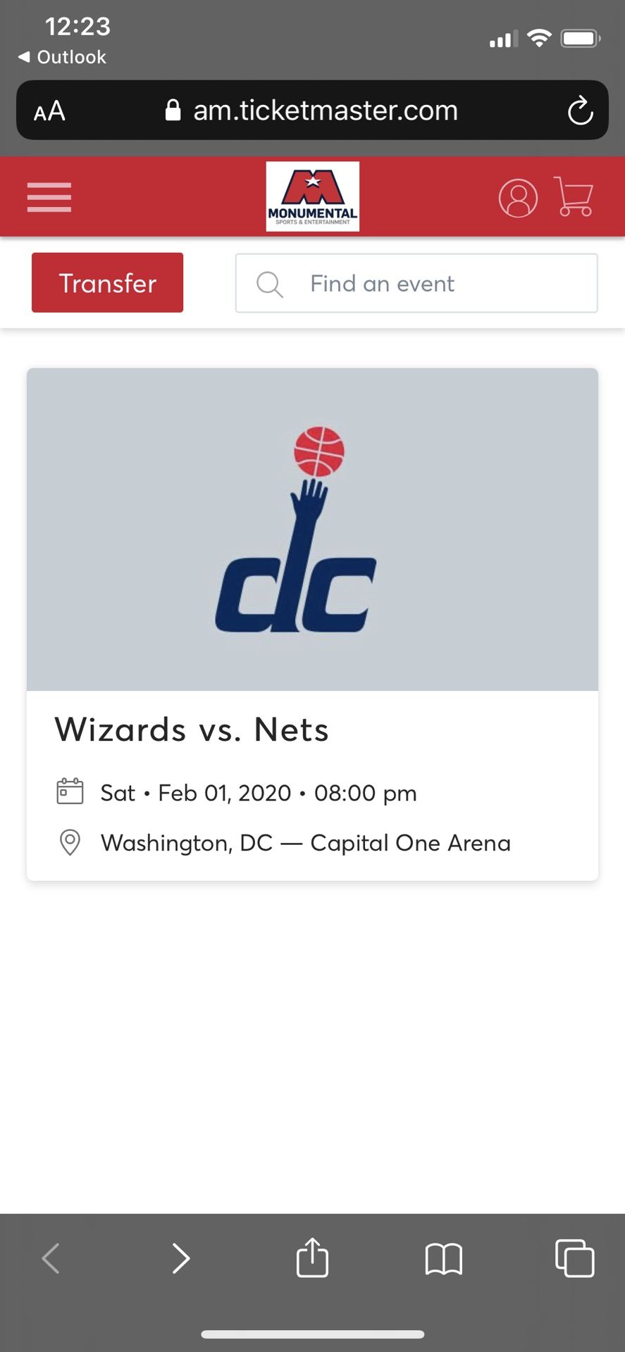 Wizards Vs Nets Tickets (4)