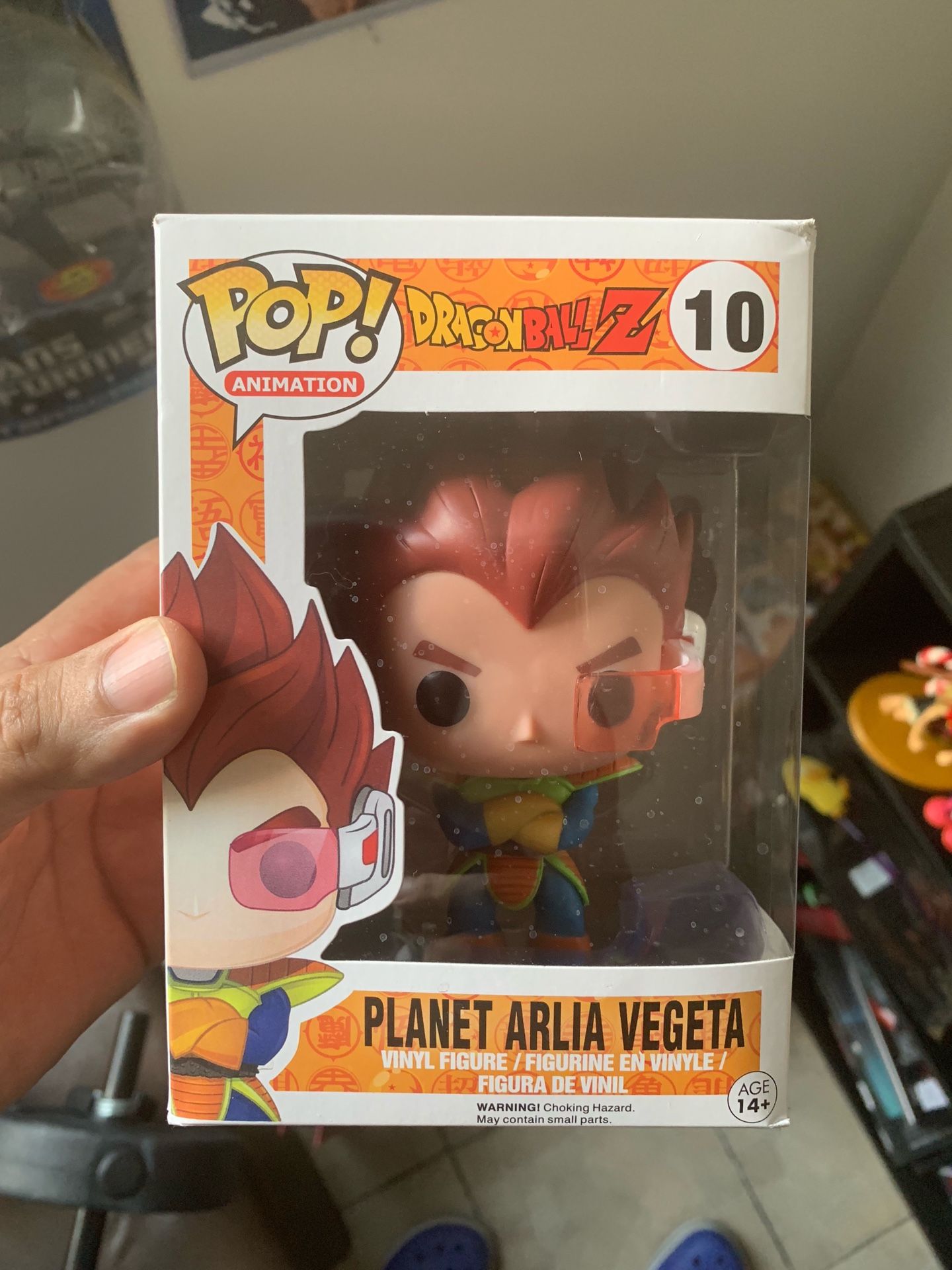 Funko Pop Dragonball Z Planet Arlia Vegeta (Not original)