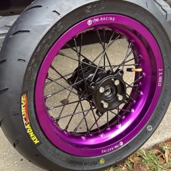 Ybe Racing Kenda Curve 12” Supermoto Wheels Brand New Never Used