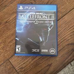 PS4 Star Wars Battlefront 2 Elite Trooper Deluxe Edition