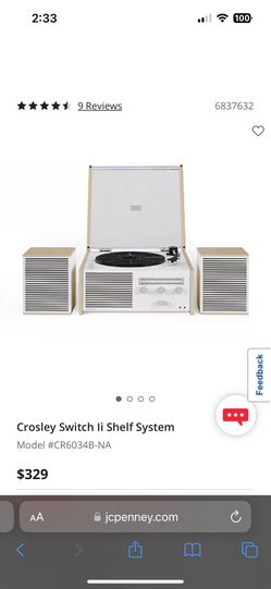 Crosley Blue Tooth Record Player