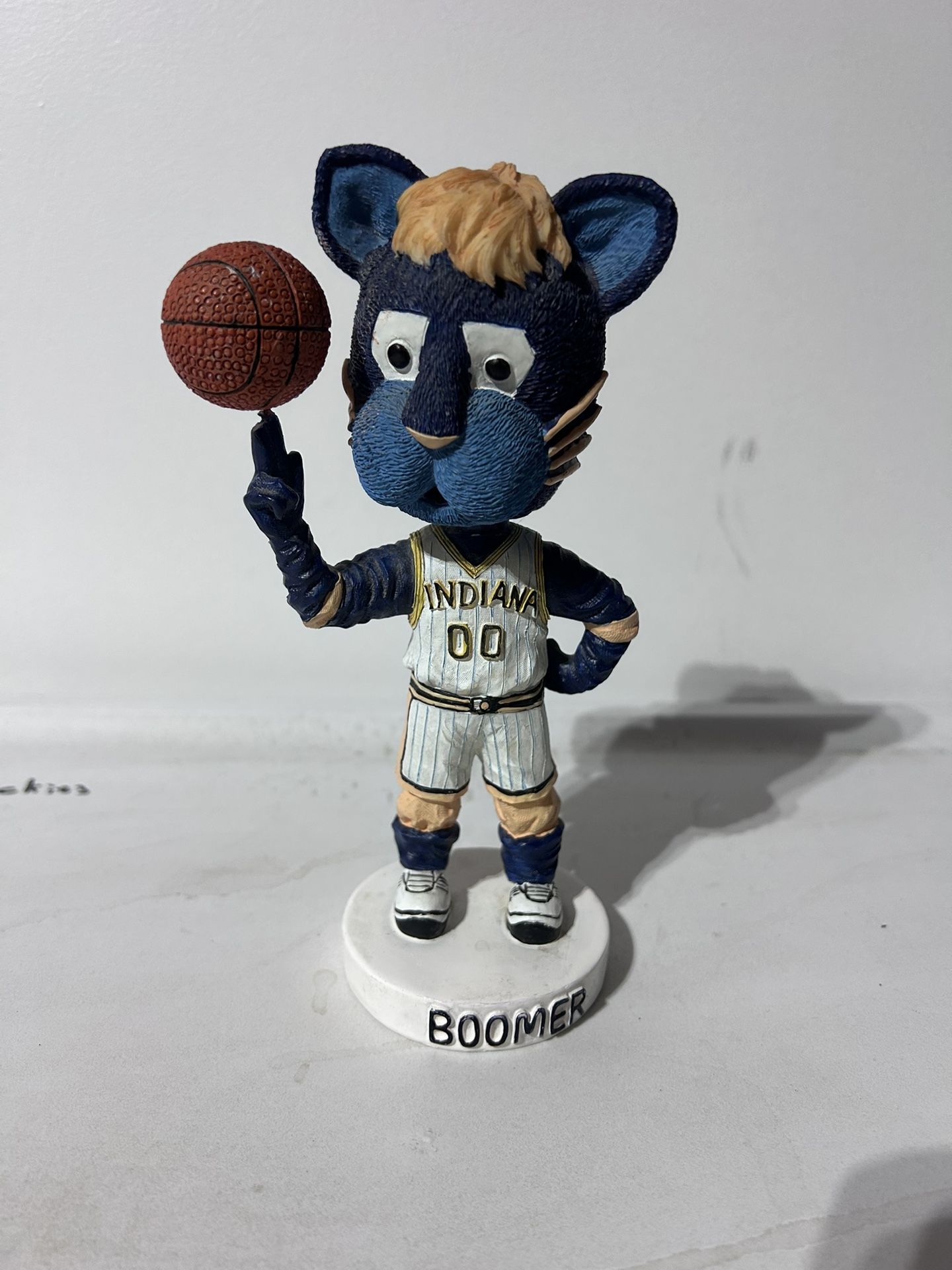 Rare BOOMER 7" Bobblehead 2002 Indiana Pacers Pepsi Mascot NBA 