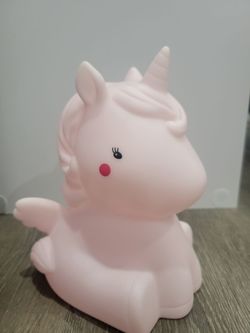 Pink Unicorn Night Light