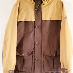 Size Large Men's Woods Canada Orlicke Black Down Parka Jacket Down/feathers.