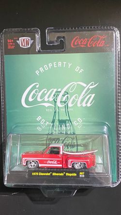 M2 Machines Coca-Cola 1979 Chevrolet Silverado Stepside Die-Cast