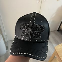 Dandy Hats x Lil Baby Black Leather Studded Cap (Limited Edition)