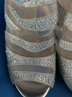 rhinestone heels