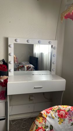 White Vanity