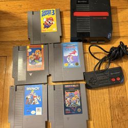 Nintendo NES  Games And Console Read Description Console Untested 