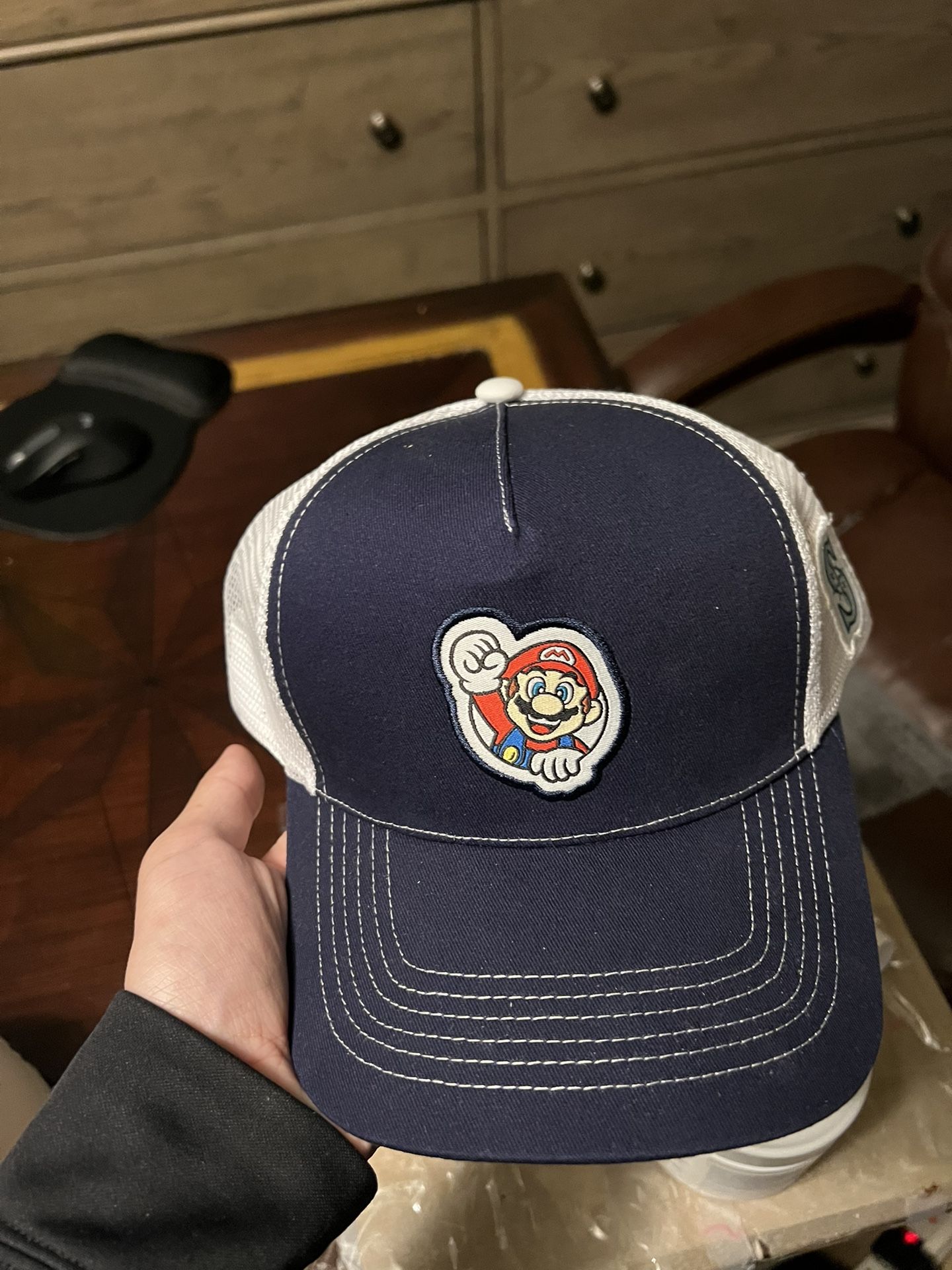 Seattle Mariners Mario Hat ( Give Me Your Highest Offer Please)