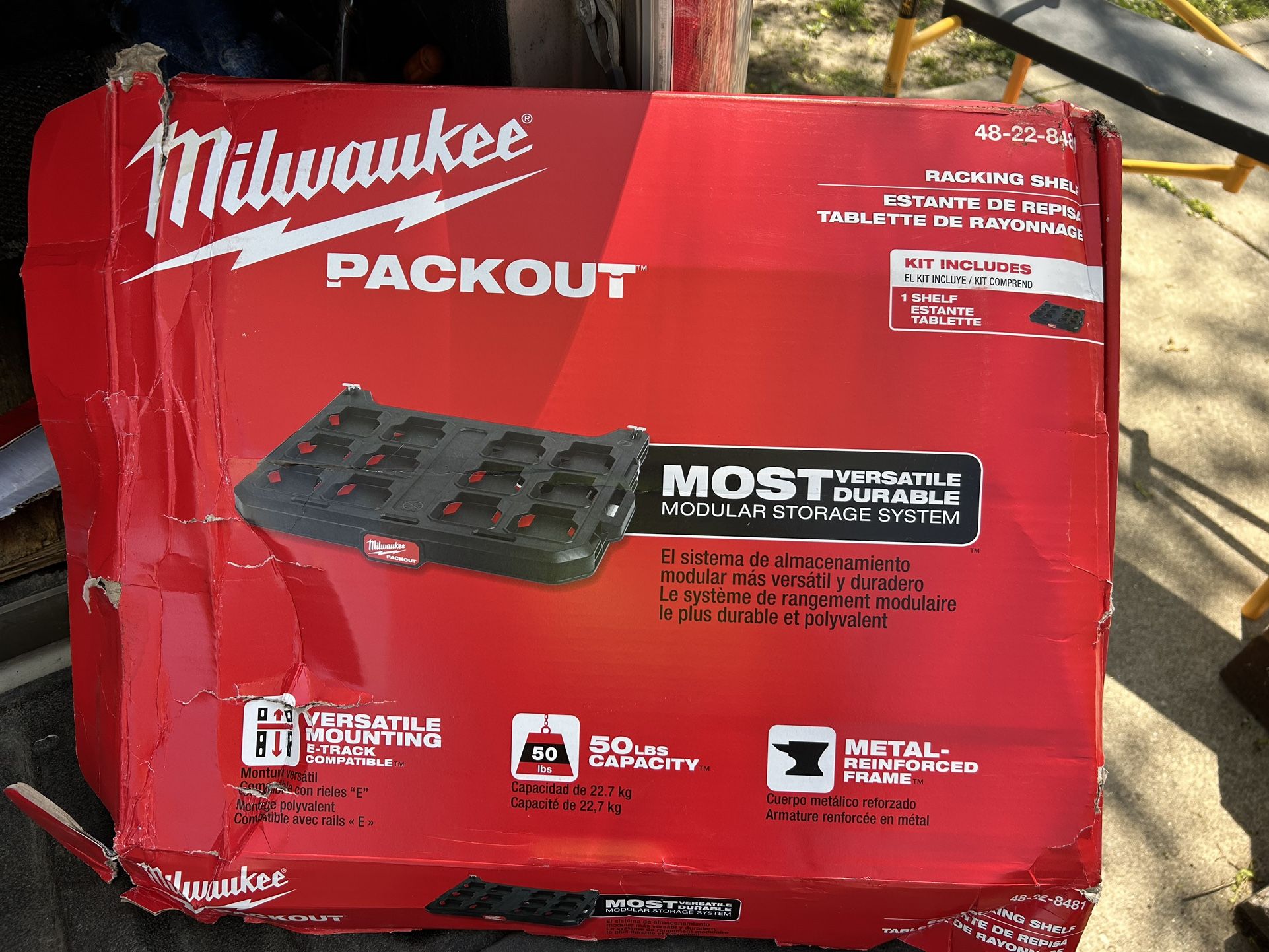 Milwaukee Racking Shelf