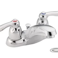 MoenDouble Handle Centerset Bathroom Faucet from the Chateau Collection (Valve Included)

2 Available For Purchase 