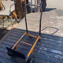 Yellow 2- Level Hand Truck Dolly ( new