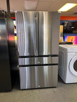 Samsung Bespoke stainless steel refrigerator