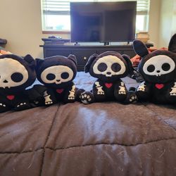 8in Skelanimals Plushies