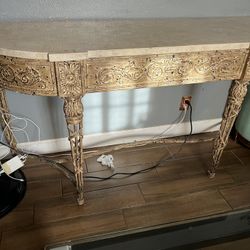 Antique Marble Table 