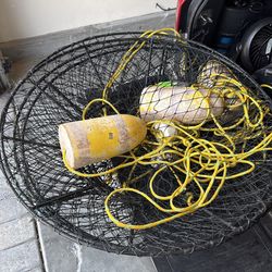 4 Volcano Hoop Nets Lobster fishing