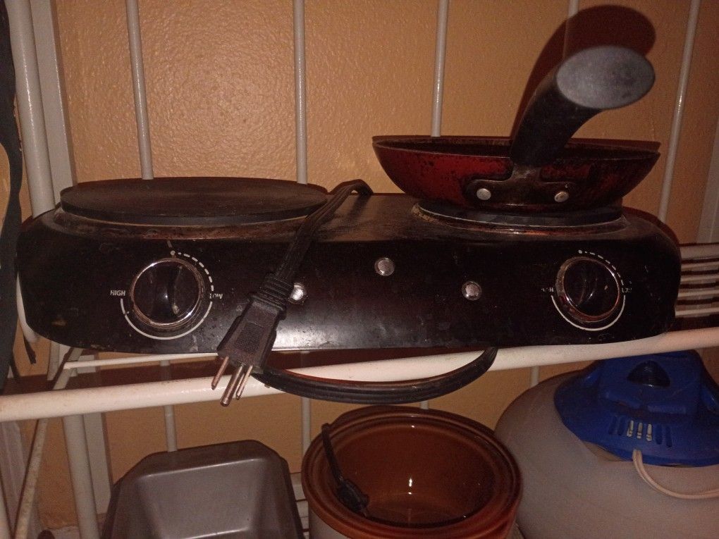 Plug In Burner To Cook 20$ Obo