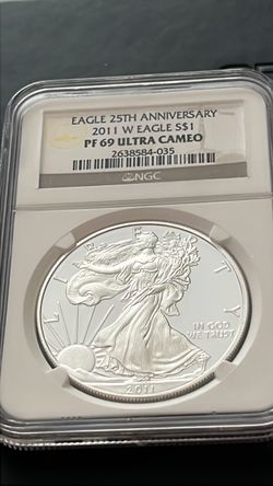 2011 W Silver Eagle NGC PF69 Ultra Cameo