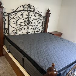 King Bed and Bed Frame