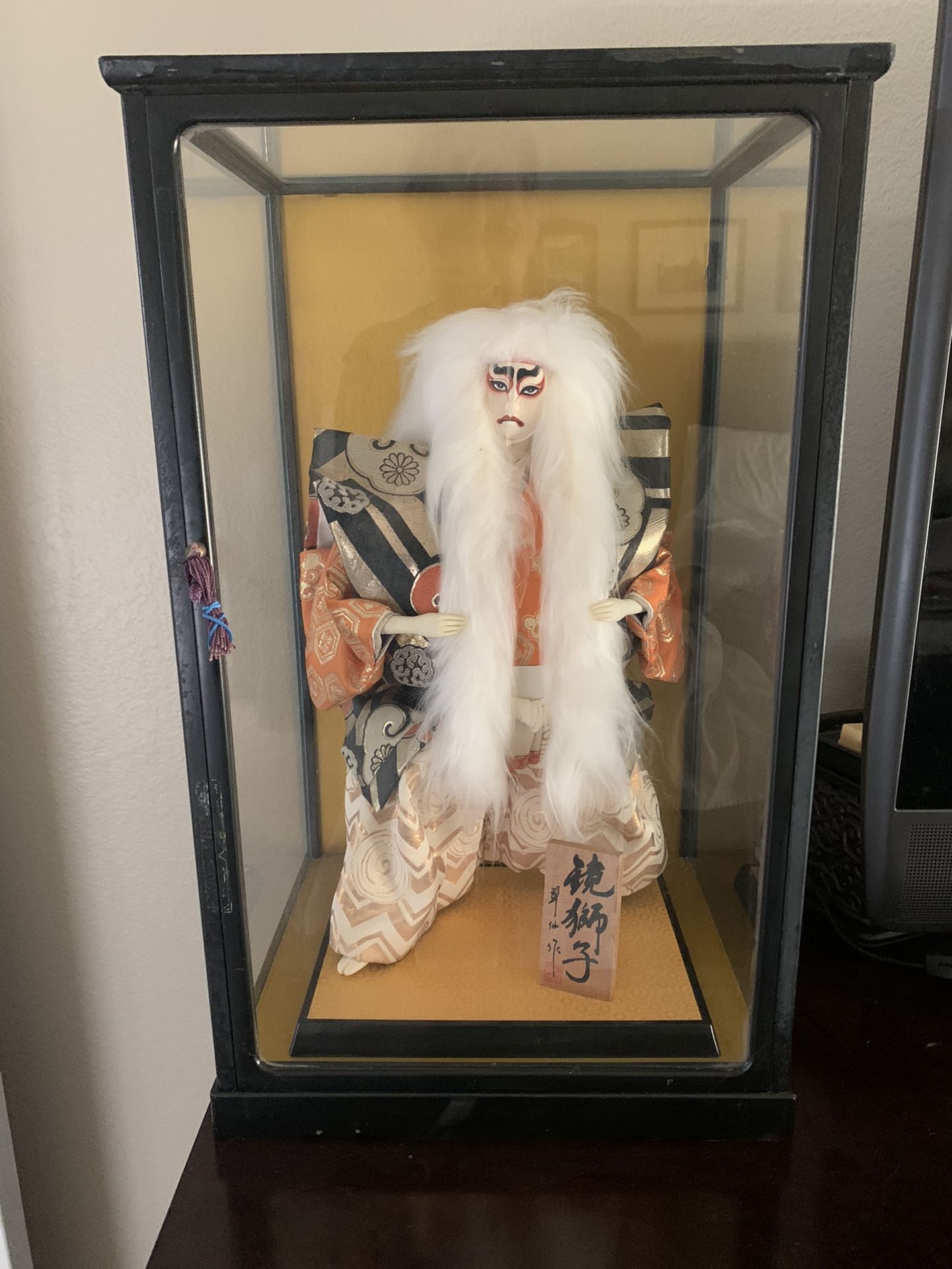 Vintage Japanese Kabuki Doll