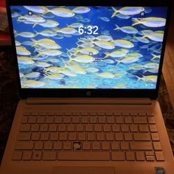 HP Chromebook Laptop - Rose Gold