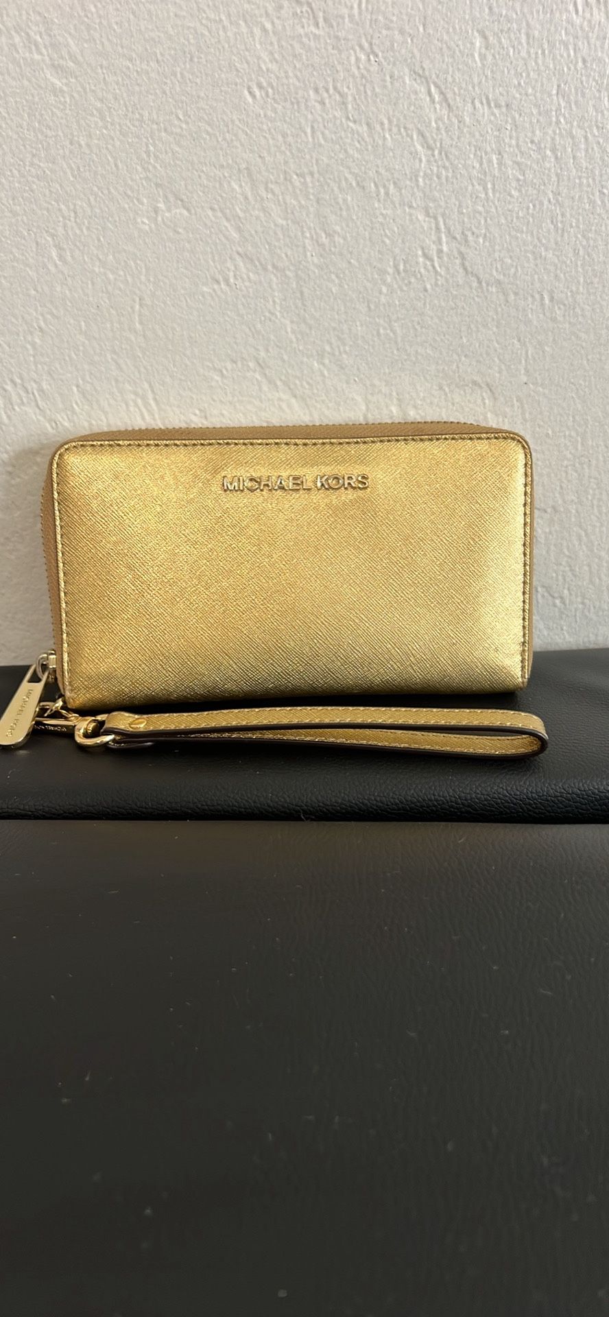 Gold Michael Kors Wallet