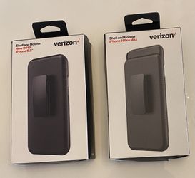 NEW IPHONE 11 PRO MAX ,12 AND 12 PRO SHELL AND HOLSTER 