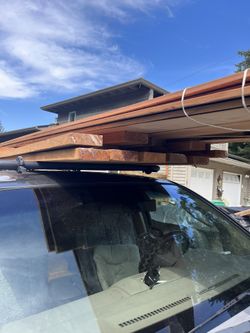 Rough Sawn. fir , 14' .2x6 Couple With Live Edge