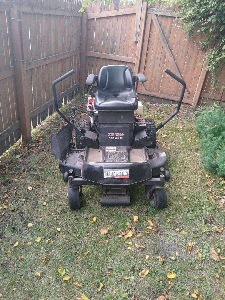 Craftsman Zero Turn Mower