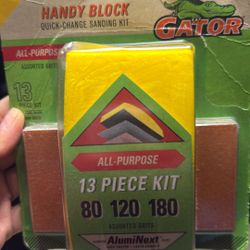 Handy Block Quick- Change Sanding Kit 