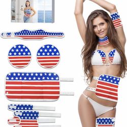 In San Marcos - New Castor Oil Wrap Set, American Patriot