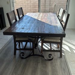 Dinning Table With 6 Chairs