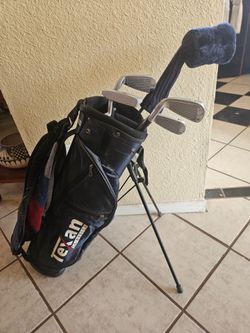 Texan Classics Golf Stand Bag with Texan Clubs