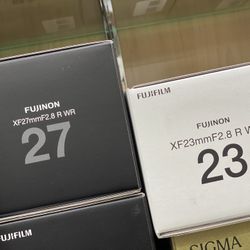 Fujufilm 27mm F2.8 Lens