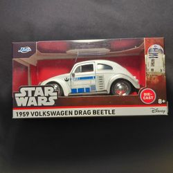 Jada 1:32 - Star Wars R2D2 - 1959 Volkswagen Drag Beetle