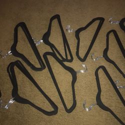 Black Velvet Hangers 
